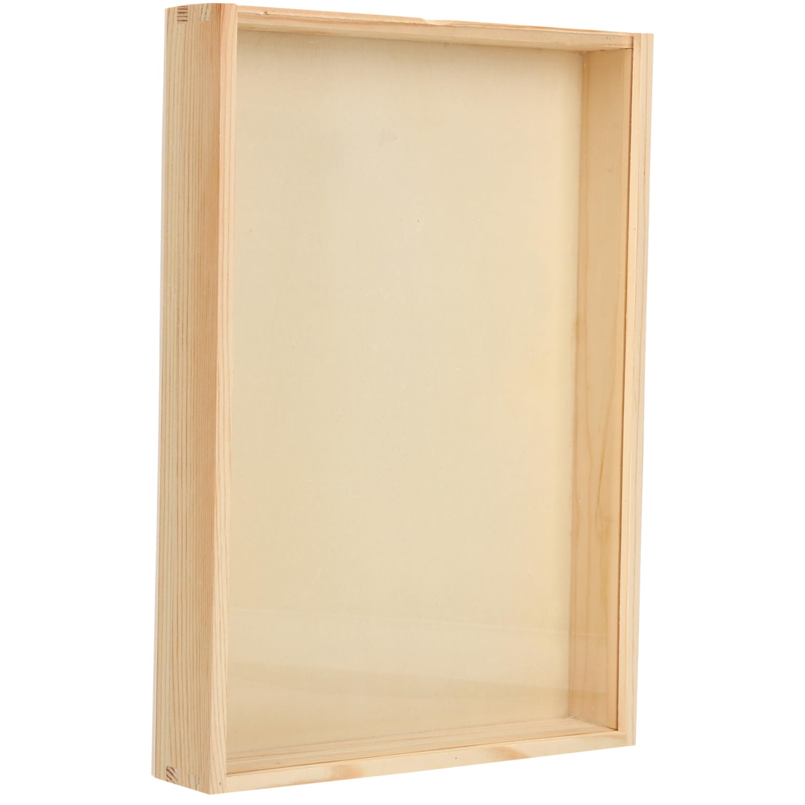 ULTECHNOVO 3D Shadow Box Frame, 32x23cm Display Box Photo Frames, Vintage Picture Frame Display Box for Butterflies Specimen, Tickets, Photos, Flower, Wedding Memories, Medal, Crafts