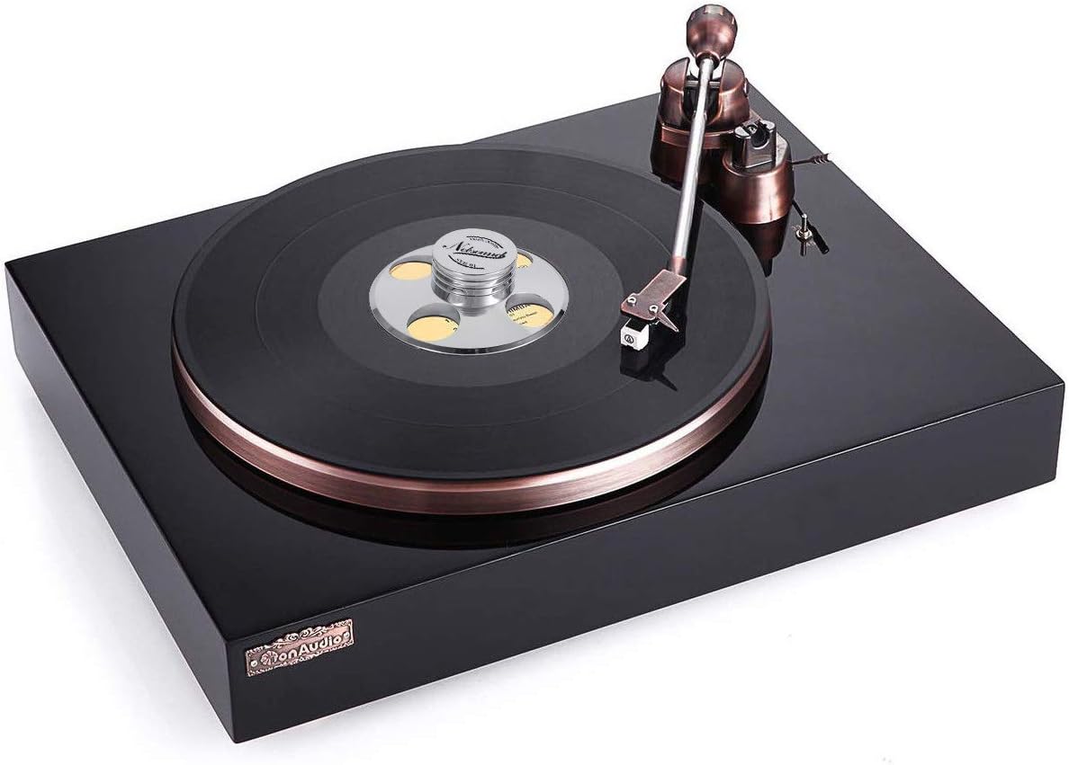 Nobsound LP Vinyl Turntables Metal Disc Stabilizer Record Weight/HiFi (Silver) - Image 3