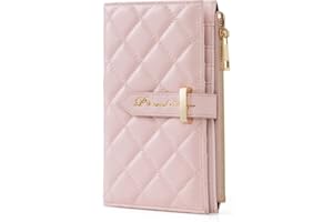 P TRAVEL · DESIGN Passport Wallet for Women, RFID Leather Passport & Vaccine Card Holder Combo, Slim Travel Passport Holder with Credit Card Holder, Lightweight Bifold Passport Case Organizer with Zipper Pocket