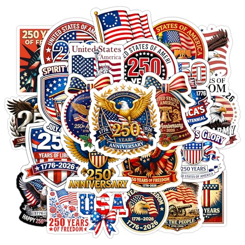 America 250th Anniversary Stickers 250th Anniversary