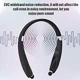 Hakeeta SX-991 Neckband Bluetooth 5.0 Headset Noise Reduction 300H Standby view 5