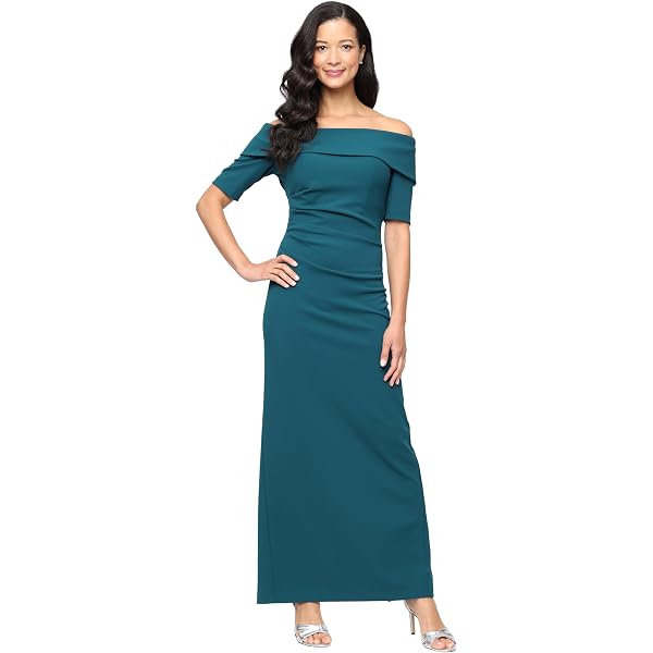 sachin and babi light blue dress Frank Lyman Dresses Alex Evenings Women's Long Shift Dress