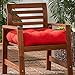 Greendale Home Fashions 20-Inch Indoor/Outdoor Chair Cushion, Salsa