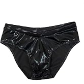 Suits You Men's Classic Physique Posing Trunks, Shiny Fabric, IFBB and NPC