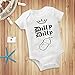 Rocksir Funny Slogan Super Soft Cotton Comfy Baby Short Sleeve Bodysuit (dilly-white, 6m)