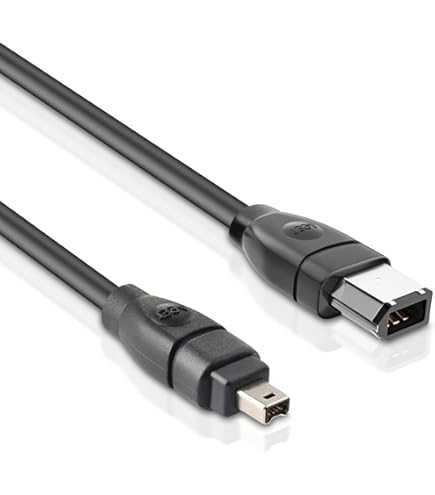 Amazon.com: PASOW FireWire Cable 4 Pin to 4 Pin iLink DV Cable