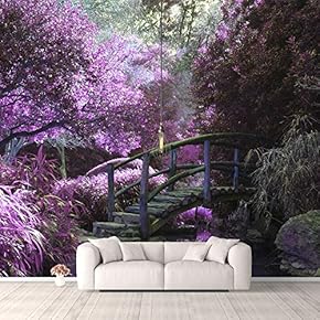Wall Murals for Bedroom Fantasy View Mystery Collage Removable Wallpaper Peel and Stick Wall Stickers - 66x96 inches