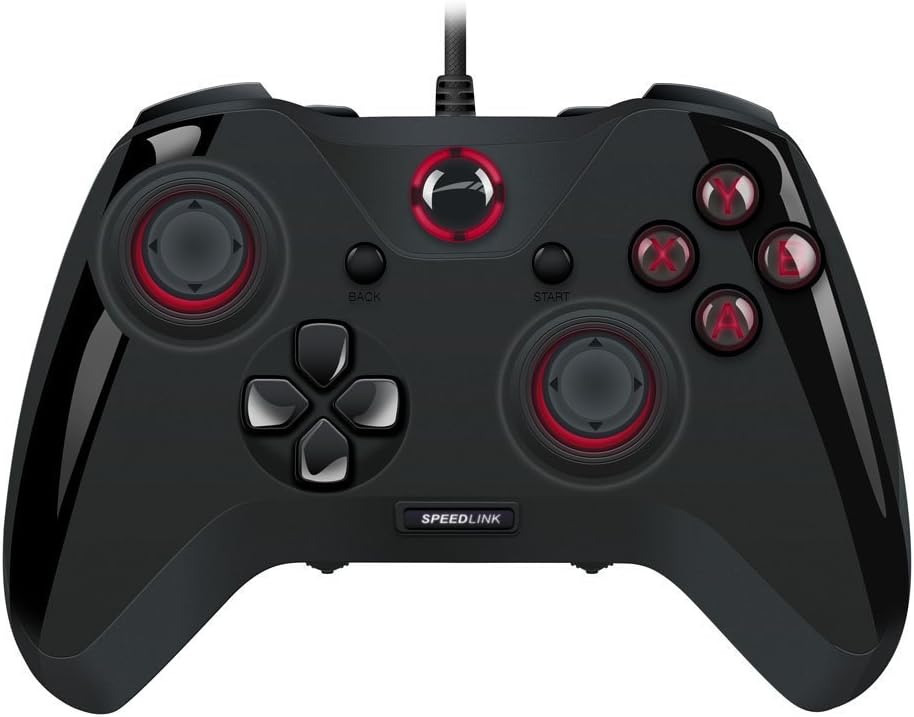 Manette Speedlink Thunderstrike Pour PC - Tir Rapide Et Automatique, USB Plug & Play