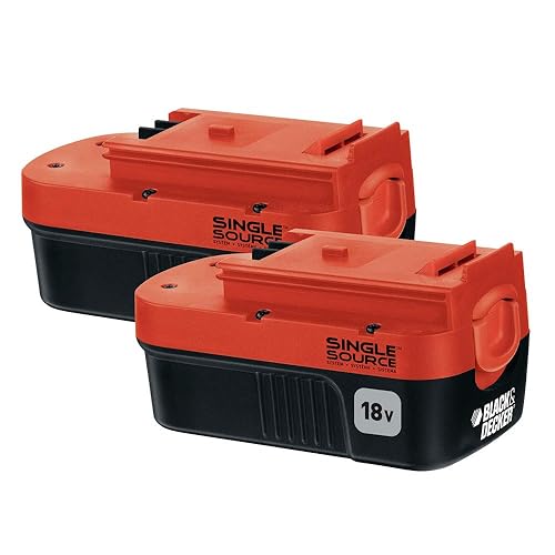 BLACK+DECKER 18 Volt Battery NiCd 2-Pack (HPB18-OPE2) in Oman