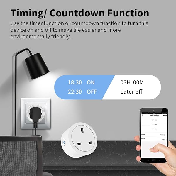 SKTE Tuya Zigbee Smart Plug temporizador de enchufe control remoto inalmbrico Smart Voice Plug Tuya Smart Plug con funcin de proteccin de apagado requiere un concentrador