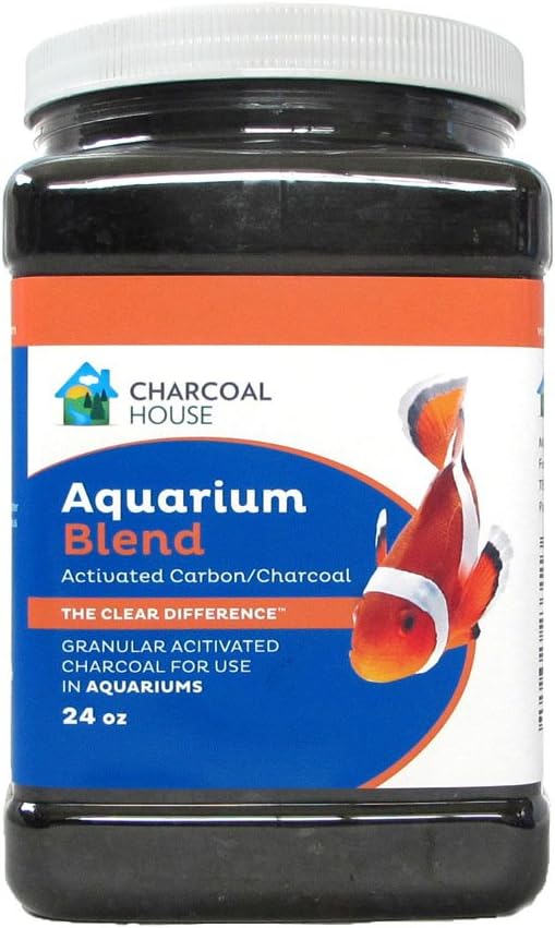 2 Quart Aquarium Blend Granulated Charcoal, Granular