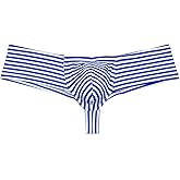 OROCOJUCO Men Cheeky Briefs Printed Body Boxer Thong Brazilian Bikini Mini Shorts Underwear Skimpy Boxers Trunks