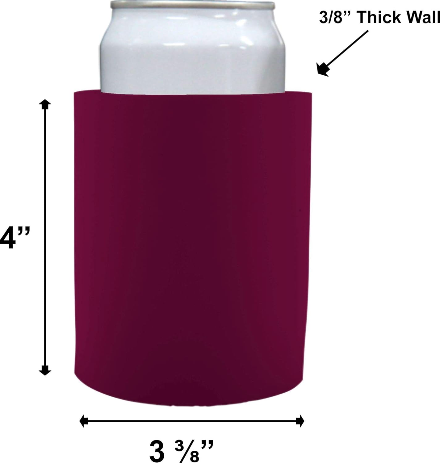 thick foam beer koozies