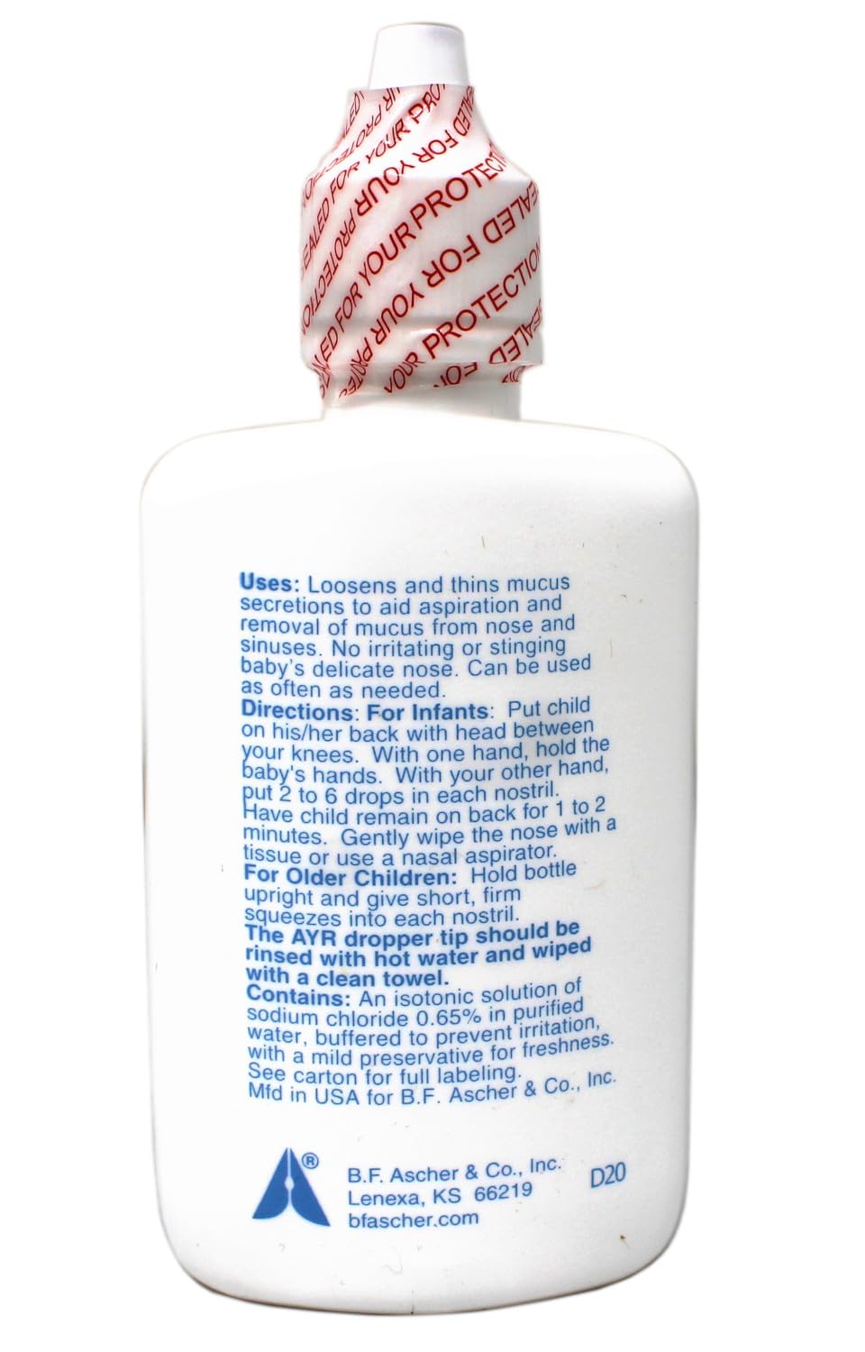 AYR Baby Saline Nasal Spray/Drops, 1 Oz