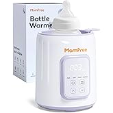 Bottle Warmer, 8-in-1 Fast Baby Bottle Warmer for Breastmilk and Formula,Milk Warmer with Accurate Temperature Control and Automatic Shut-Off,Multifunctional Bottle Warmers for All Bottles (Purple)