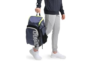 Arena Spiky III Backpack 35 Unisex Travel Gym Rucksack for Men and Women, Training Gear Equipment Bag for Swimmers, 35 Liters