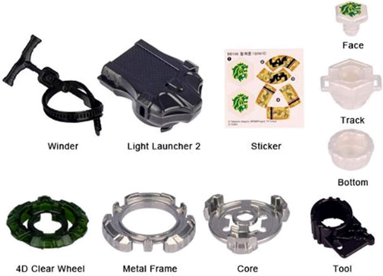 Sonokong Beyblads 4D BB106 Fang Leone 