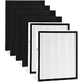 H13 Filter Replacement Compatible with Sears Kenmore 83190 85250 83250 Air Filter, with 2-Pack Filters, 4-Pack Prefilters