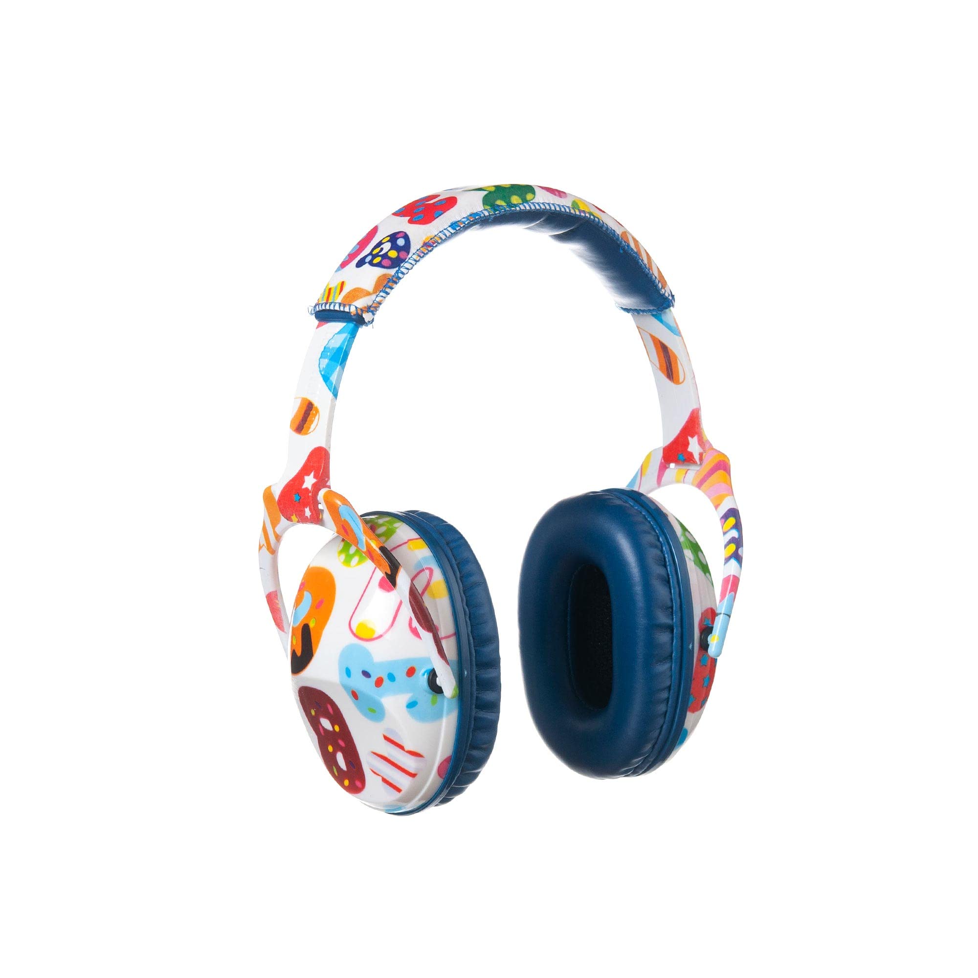 Photo 1 of PROTEAR Kids Noise Cancelling Headphones,25dB NRR Hearing Protection,Noise Reduction,Sound Proof for Kids,Toddler Earmuffs for Concert,Airplane,Autism,Monster Jam,Travel,School(Blue Letters)