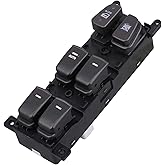 AiYiGu Power Main Window Switch Master Control Compatible with 2009 2010 Hyundai Sonata Door Lock Button Controller Front Left Driver Side Replacement OEM 93570-3K600 935703K600 641-51097L