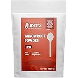 Judee’s Arrowroot Powder 8 oz - Just One Ingredient - Vegan, Non-GMO, Soy-Free - Gluten-Free and Nut-Free - 100% Pure Grain F