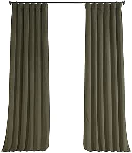 HPD Half Price Drapes VPCH 145002 84 FP Signature Blackout Velvet