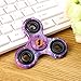 EDC Spin Tri Fidget Spinner Hand Toy, Colorful Camouflage EDC Cool Gift for Kids and Adults Stress Reducer Time Killer, Good for ADD, ADHD, Anxiety, and Autism Focus (Night Stars)