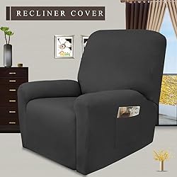 Easy-Going 4 Pieces Microfiber Stretch Recliner