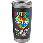Proud Autism Nana Autism Awareness For Nana Stainless Steel Insulated Tumbler