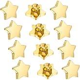 100 Pcs Star Buttons for Crafts,Mabor 1/2 inch Buttons for Crafts,Easy to Sew,Sufficient Quantity,Plastic Buttons,Decorative Buttons for Crafts Assorted Shapes,Small Buttons for Crafts