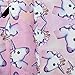 Bonamana Pink Unicorn Rainbow Bag Fantasy Backpack Rucksack School Student Travel Bags (Pink)