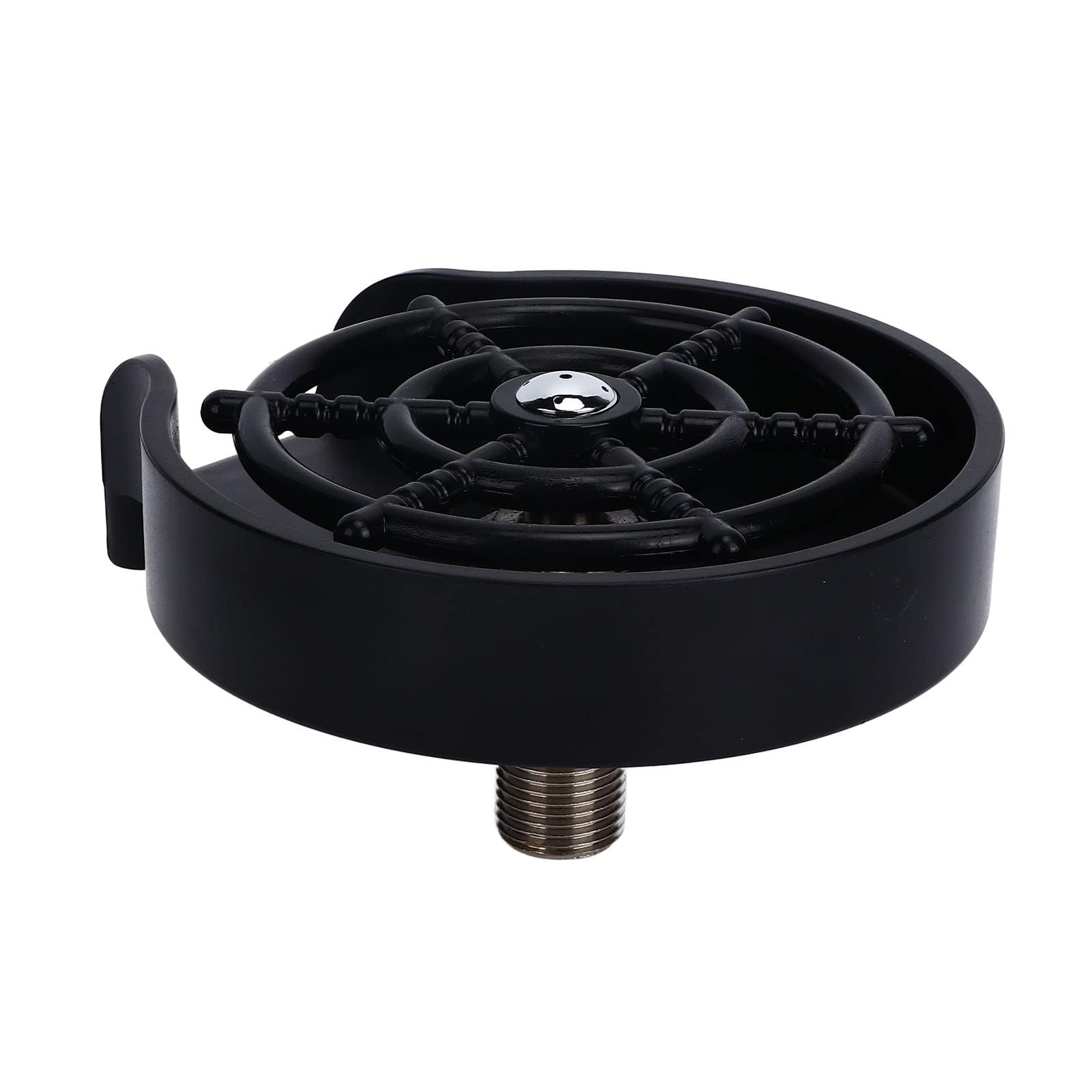 G1/2 Stainless Steel Abs Cup Washer, High Pressure Glass Rinser for Kitchen Sink, Universal Bottle Cleaner for Home, Bars, And Cafes (With Hose)