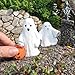 Miniature Fairy Garden Trick or Treat Ghosts, Set of 2
