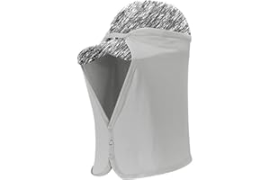 Unisex Sun Protection Neck Shade Mesh Cap Drape Elastic Cooling Face Covering