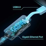 TP-Link UE300 USB 3.0 Gigabit Ethernet Adapter 10/100/1000 Mbps White view 5