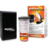 Bird B Gone Bird-Out Aromatic Repellent, Dispenser &amp; Cartridge, 1 Kit | Lasts Up to 60 Days, For Patios, Decks, &amp; Yards, Humane, Scented Bird Repellent, Covers 20'x20'x20' (8,000 cu ft)