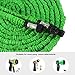 Waterpal Garden 50ft Gardenhose-Green Expandable Water Hose with Triple Layer Latex Core, Stamped Aluminum J