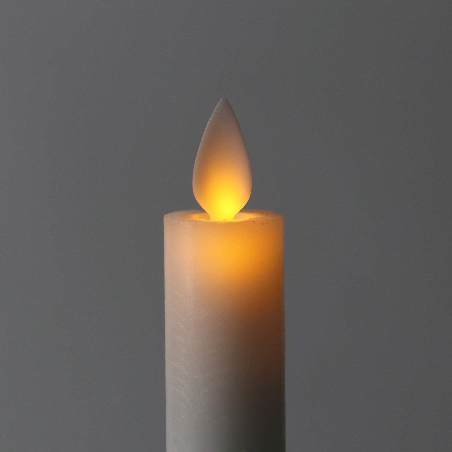 Fanna LED Taper Candles with Moving Flame, Real Wax Finished Flickering Battery Operated Candles - Image 4