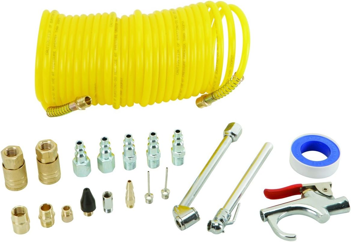20 Pc Air Compressor Starter Kit Central Pneumatic Item