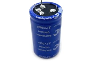 Super Capacitor 2.7V500F Farads Capacitance Winding Type Energy Storage Large Current for Automobile Rectifier High Capacity 