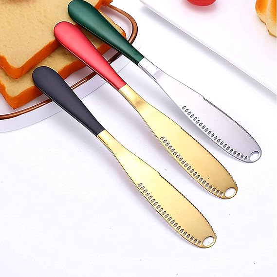 Buy Dhruv Mart Butter Knife with Holes, Thickened Stainless Steel