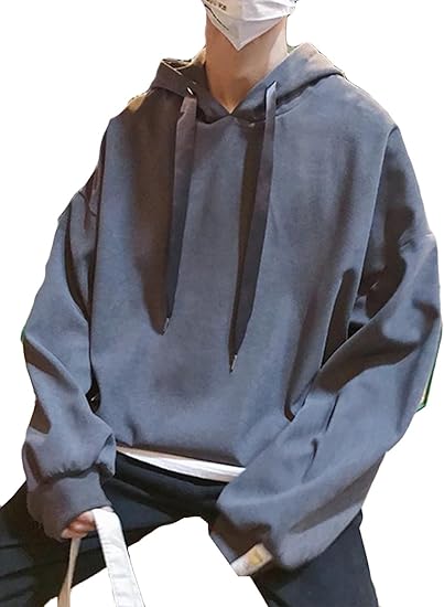 Amazon Co Jp Alhyla メンズ パーカー メンズ フードパーカ スウェット 韓国風 おしゃれ かっこいい Tシャツ アウター 春 夏 秋 ジャンパー ジャケット 無地 コート 上着 ゆったり スウェット 服 ファッション小物