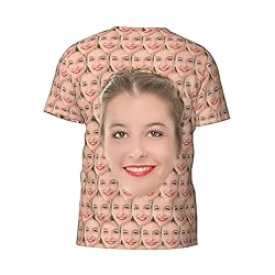 Custom Shirt Personalized Face Shirts Customizable
