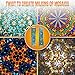 Kaleidoscope Kit as Kids Toy Tube – Metal Classic Vintage Toys Perfect as Kids Learning Educational Toys for Any Age - Mini Gift for Children - Colors Will Vary