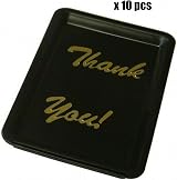 Samuel Grove Black Tip Tray 10 pcs Presenter Restaurant Hotel Bar Bill Change view 3