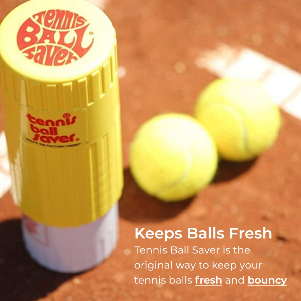 Tennis Ball Saver Keeps Tennis Balls and Padel Balls Fresh and