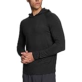 BAMBOO COOL Men's UPF 50+ Sun Protection Hoodies Soft and Lightweight Long Sleeve SPF Fishing Thumbhole Shirts Hooded