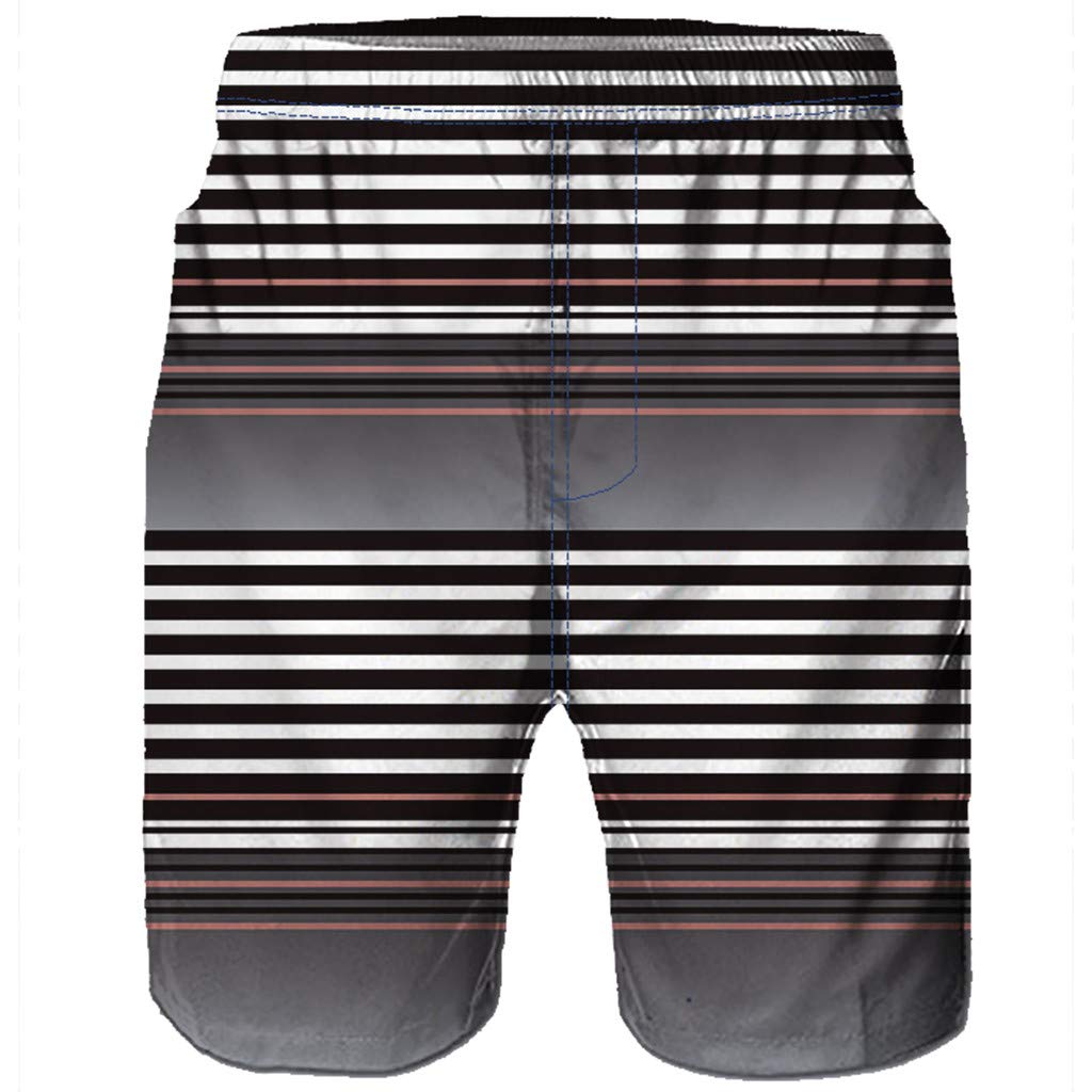 Trunks\u0026Shirt Men Casual 3D Graffiti 