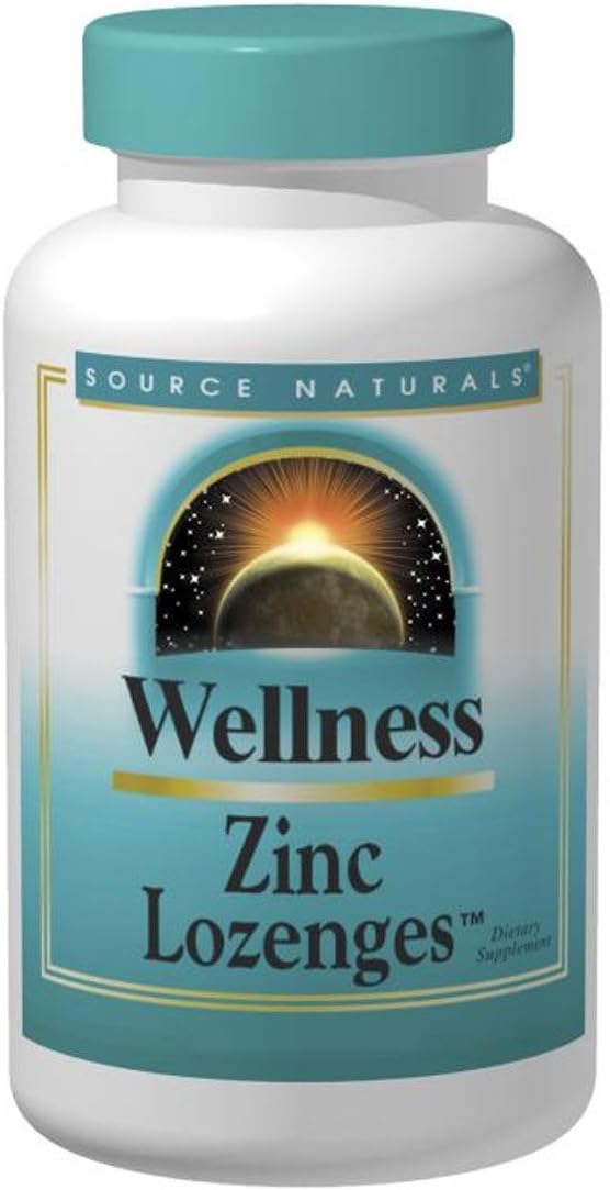 Wellness Zinc Lozenges Source Naturals, Inc. 60 Lozenge