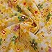 KINGSO 8PCS Cotton Fabric Bundles Quilting Sewing Patchwork Cloths DIY Craft 19.7x19.7inch Yellow Series